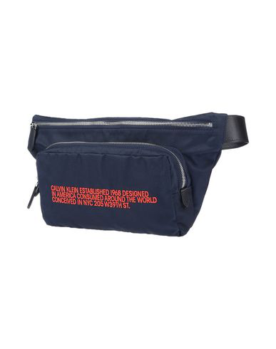 calvin klein leather fanny pack
