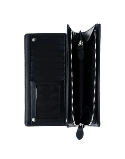 Shop Emporio Armani Checkbook Holder In Black