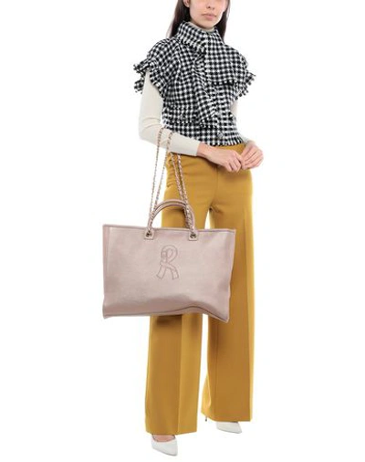 Shop Roberta Di Camerino Handbag In Dove Grey