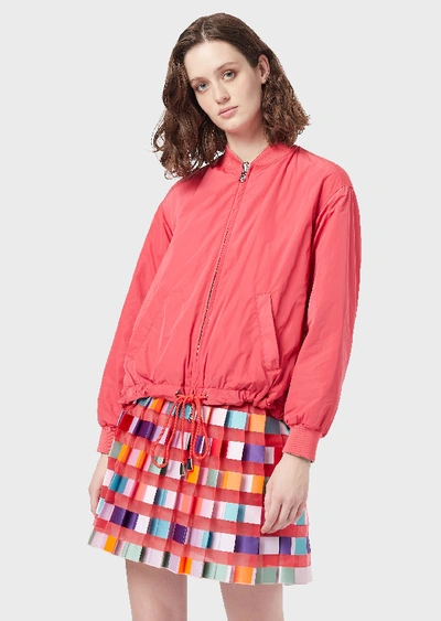 Shop Emporio Armani Blouson Jackets - Item 41910691 In Pink