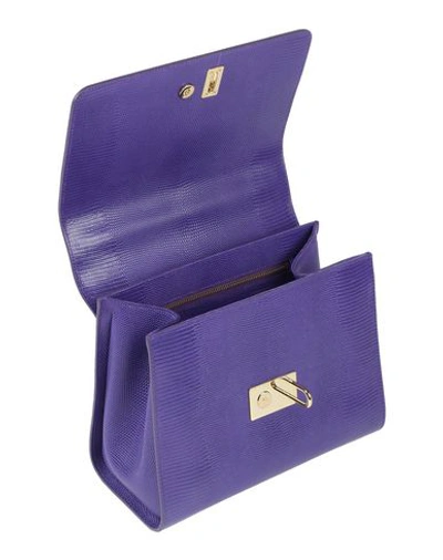 Shop Dolce & Gabbana Handbag In Purple