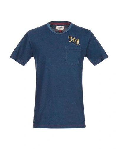 Shop Deus Ex Machina T-shirt In Blue