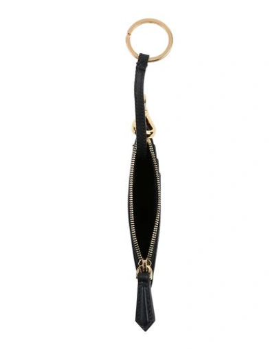 Shop Fendi Key Ring In Black