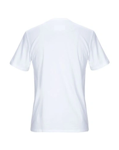 Shop Maison Margiela T-shirt In White