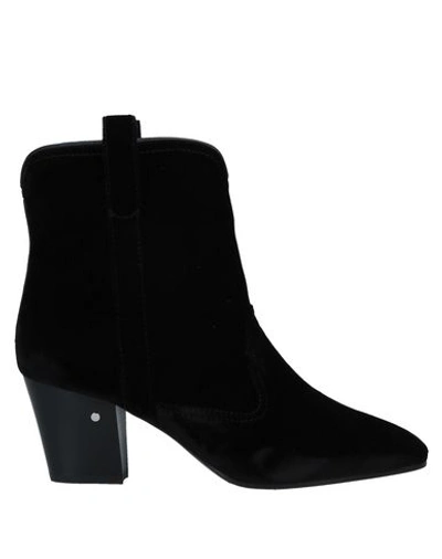 Shop Laurence Dacade Ankle Boots In Black