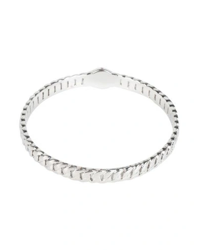 Shop Marc By Marc Jacobs Bracelet In Silver