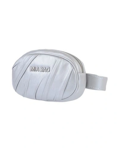 Shop Mia Bag Backpack & Fanny Pack In Silver