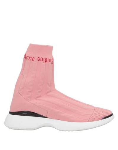 Shop Acne Studios Sneakers In Pink