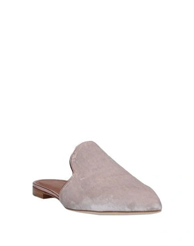 Shop Malone Souliers Mules In Light Grey