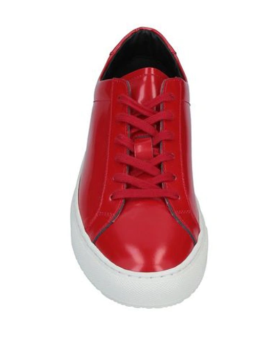 Shop Common Projects Sneakers In Red