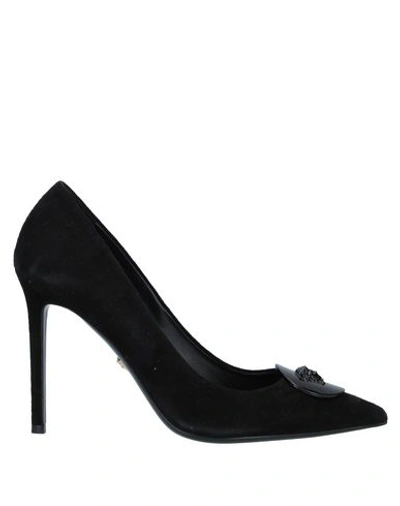 Shop Versace Pump In Black