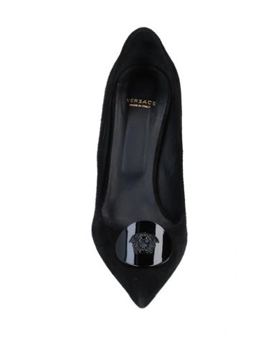 Shop Versace Pump In Black