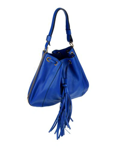 Shop Marni Handbag In Blue