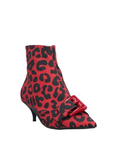 Shop N°21 Ankle Boots In Red