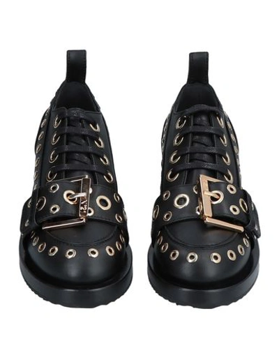 Shop N°21 Laced Shoes In Black