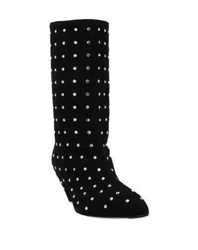 Shop Attico Ankle Boots In Black
