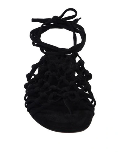 Shop Alumnae Sandals In Black