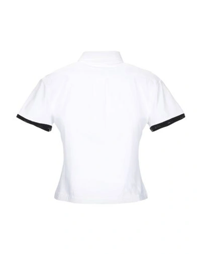 Shop Diadora Polo Shirt In White
