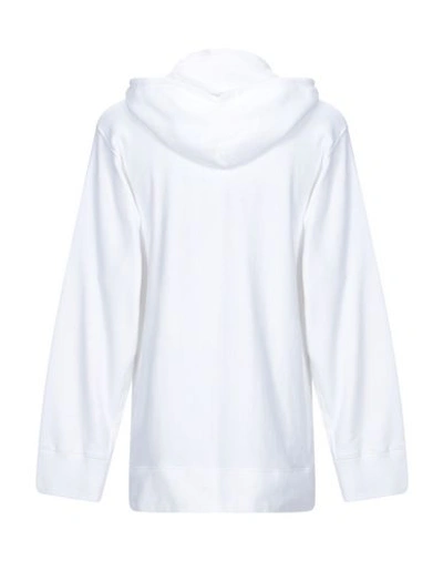Shop Golden Goose Woman Sweatshirt White Size S Cotton