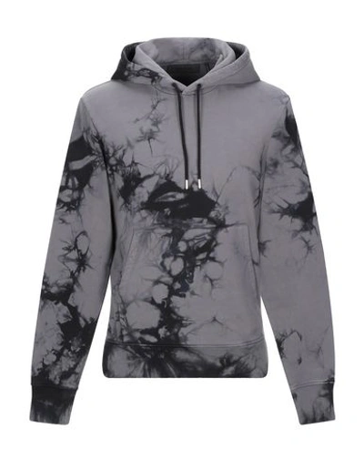 Helmut Lang Hooded Sweatshirt In Grey