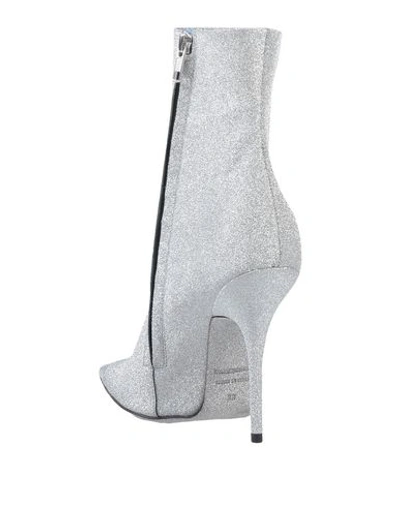 Shop Balenciaga Ankle Boots In Light Grey