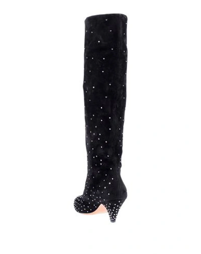 Valentino Knee Boots In Black