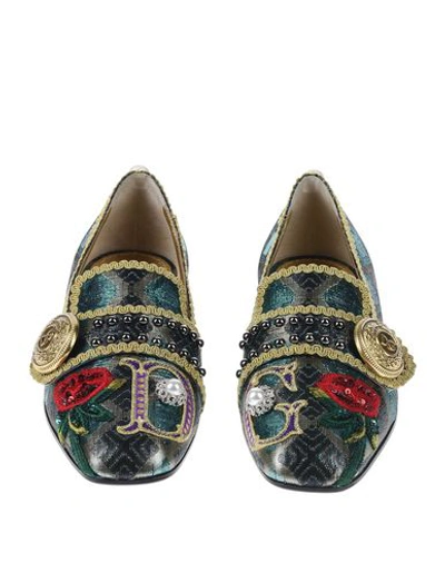 Dolce & Gabbana Loafers In Green
