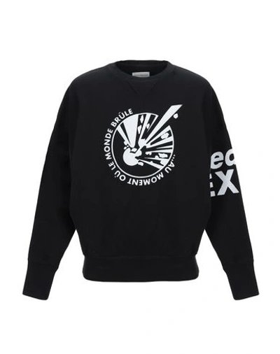 Shop Faith Connexion Sweatshirts In Black