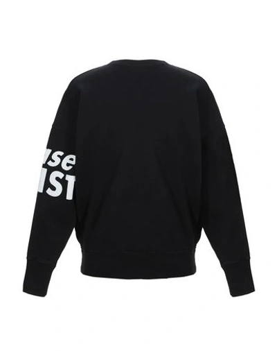 Shop Faith Connexion Sweatshirts In Black