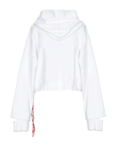 Shop The Editor Hooded Sweatshirt In White