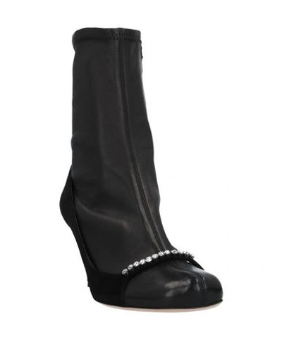 Valentino Ankle Boots In Black