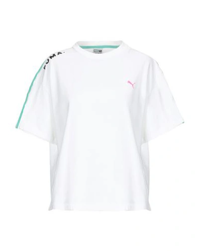 Shop Puma T-shirt In White