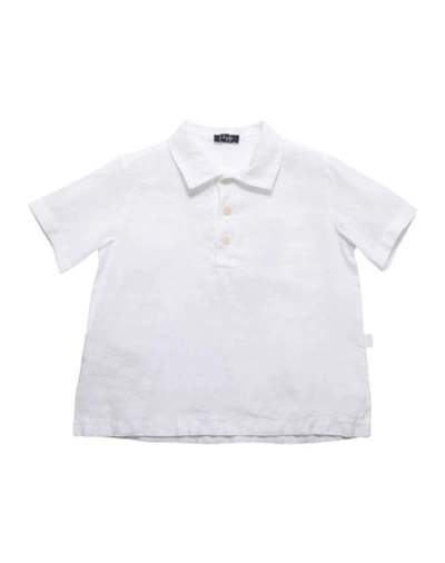 Shop Il Gufo Toddler Boy Polo Shirt White Size 6 Flax