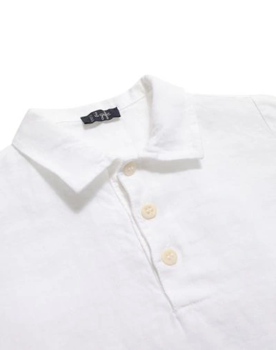 Shop Il Gufo Toddler Boy Polo Shirt White Size 6 Flax