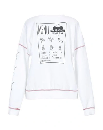 Shop Puma Sweatshirt In White