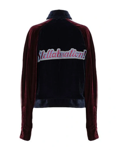 Shop Stella Mccartney Sweatshirts In Dark Blue