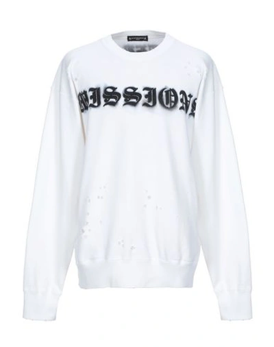 Shop Mastermind Japan Sweatshirt In White
