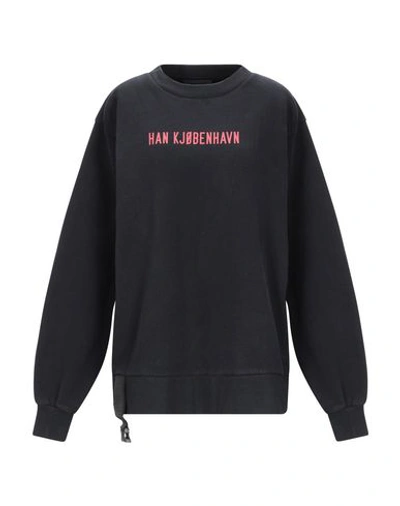 Shop Han Kjobenhavn Sweatshirt In Black