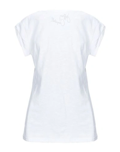 Shop Jeffrey Campbell Woman T-shirt White Size S Cotton