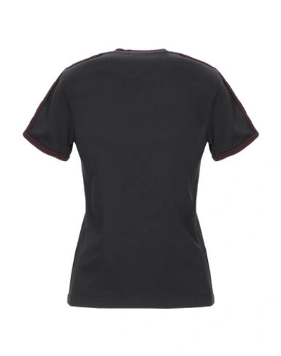 Shop Adidas X Yeezy Woman T-shirt Dark Brown Size Xs Cotton, Polyester