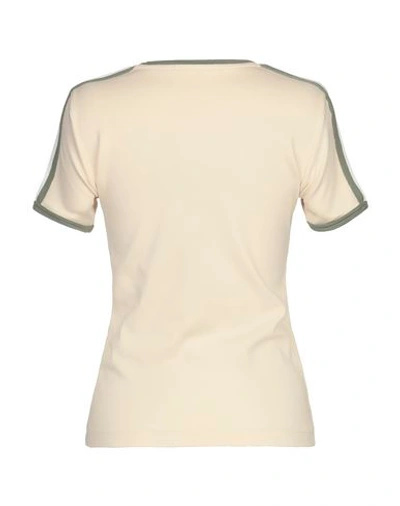 Shop Adidas X Yeezy Woman T-shirt Beige Size Xs Cotton, Polyester