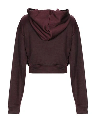 Shop Alexander Wang T Sweatshirts In Deep Purple