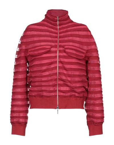 Shop Giorgio Armani Sweatshirt In Red