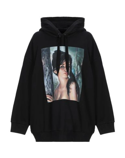 Shop Stella Mccartney Hooded Sweatshirt In Black