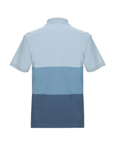 Shop Lacoste Polo Shirt In Sky Blue