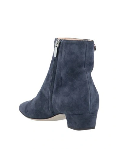 Shop Sergio Rossi Ankle Boot In Dark Blue