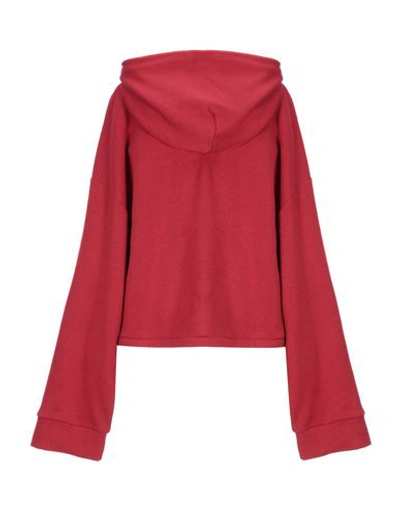 Shop Cheap Monday Hooded Sweatshirt In Red