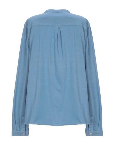 Shop Circolo 1901 Blouse In Pastel Blue