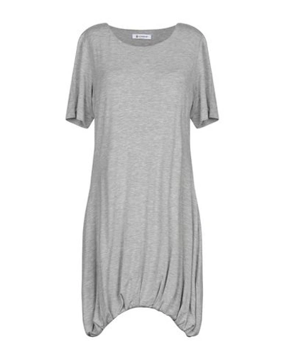 Shop Dondup Woman T-shirt Grey Size Xl Viscose, Elastane