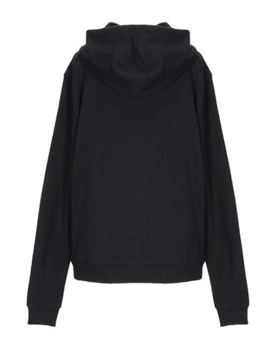 Shop Versace Hooded Sweatshirt In Black